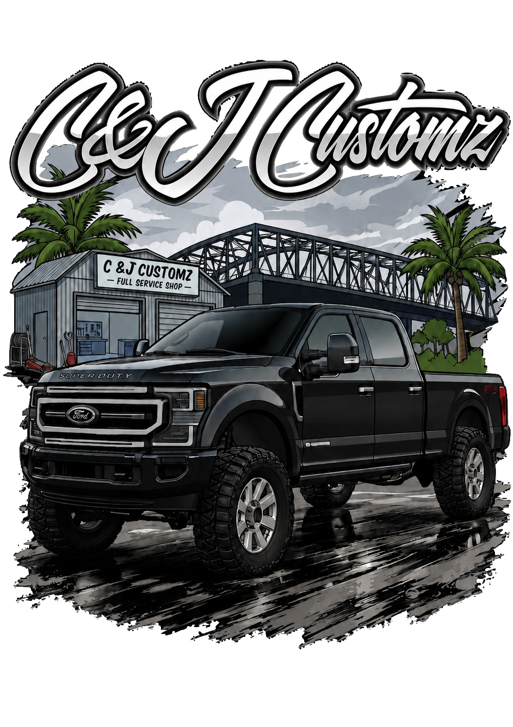 C&J Customz T-shirt