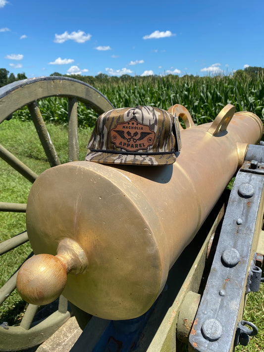 Bottomland Camo hat.