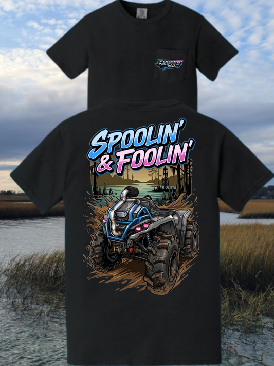SPOOLIN' & FOOLIN T-shirt
